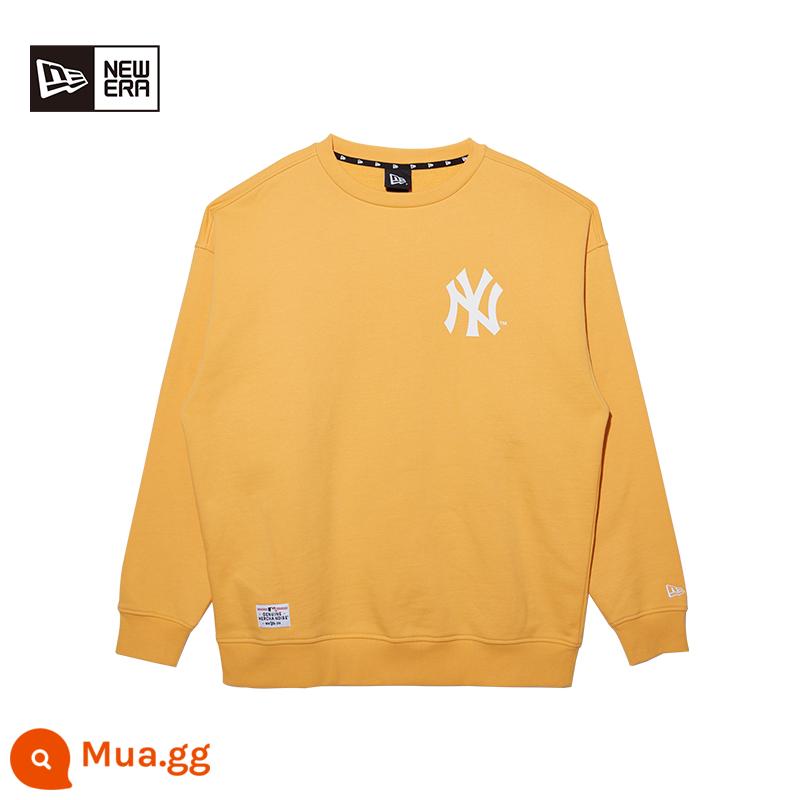 Kỷ Nguyên Mới Yihua MLB Series Cổ Điển Ny Áo Len La Cặp Dài Tay Cổ Tròn Chui Đầu Tất Cả Trận Triều - Cổ tròn màu vàng 13480571