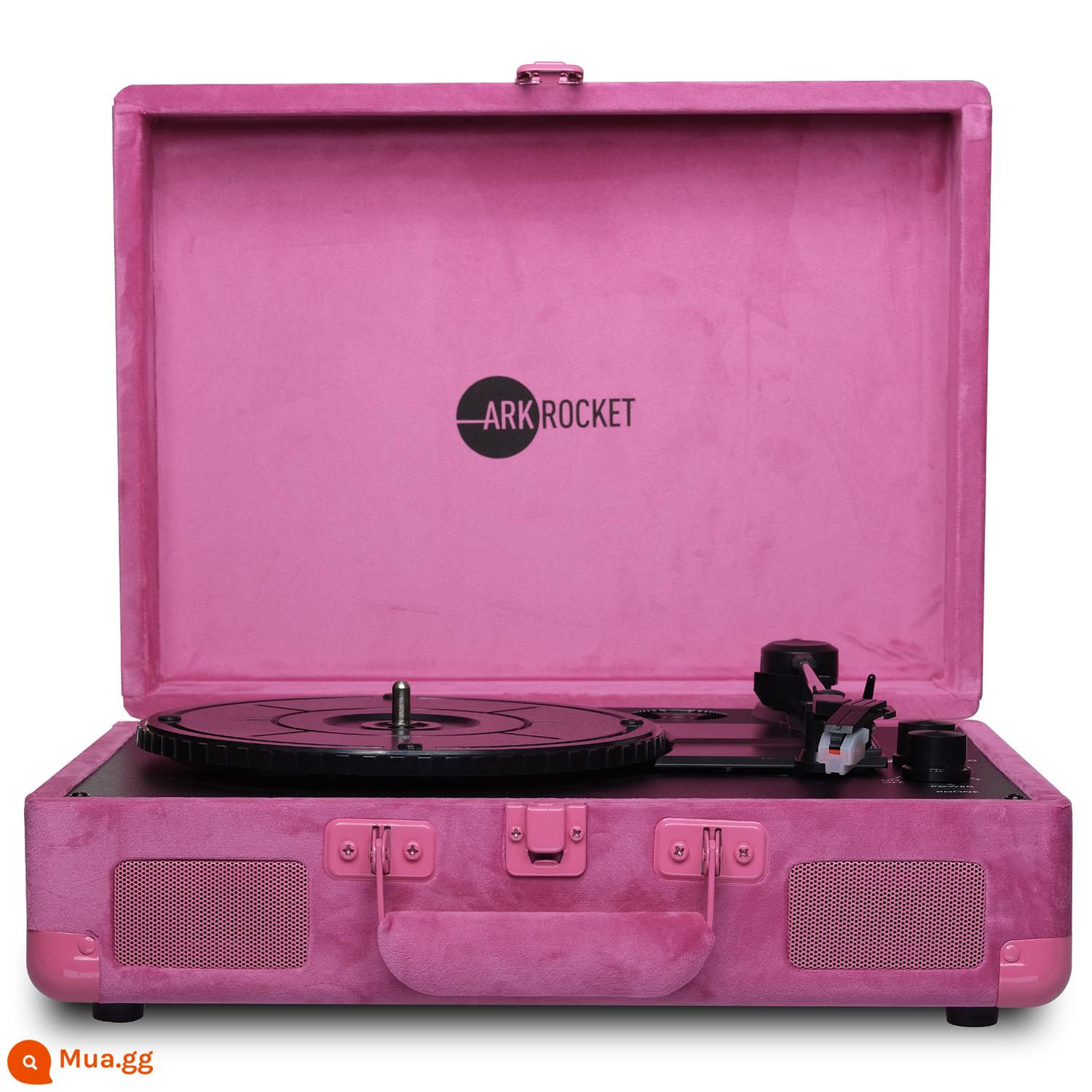 American Crosley máy ghi đĩa vinyl Máy ghi âm Bluetooth máy quay đĩa di động tại nhà Máy ghi âm di động âm thanh - Arkrocket Rose Red Velvet Nội địa Spot