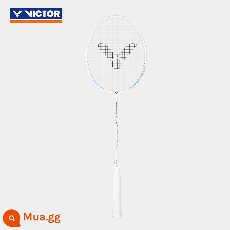 Vợt cầu lông VICTOR / Victor flagship store full carbon mới bắt đầu bền tấn công một phát TK-7 - 3U màu trắng nhạt