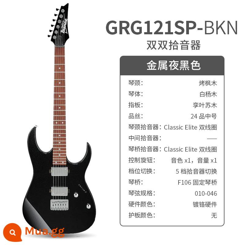 Ibanez Ibanna đàn guitar điện grx40 azes40 31 GRG lắc đơn cho người mới bắt đầu mục nâng cao - GRG121SP đêm đen (cả hai cặp)