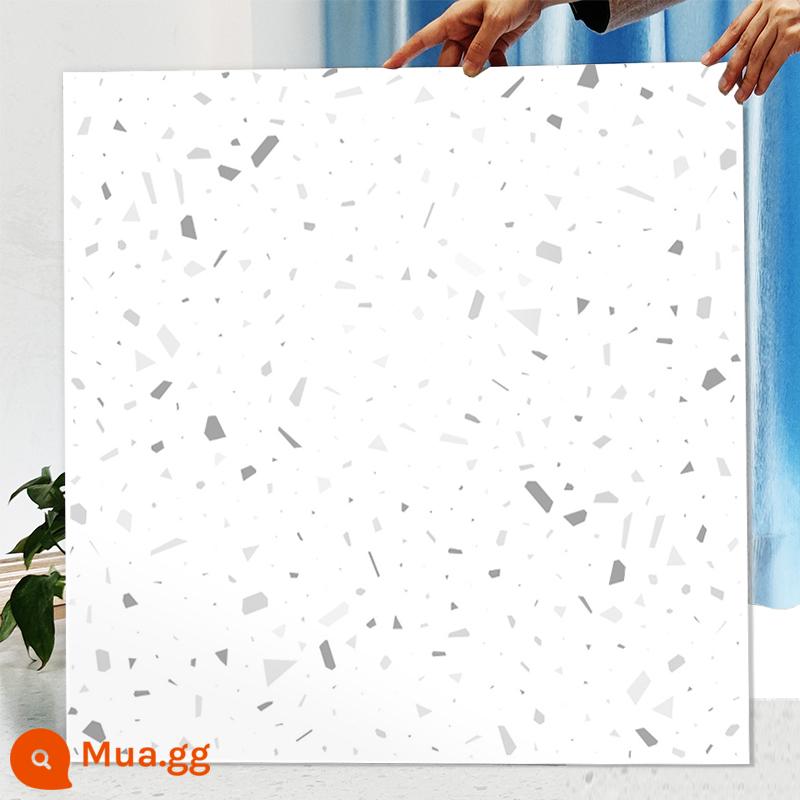 sàn nhựa pvc dán tự dính chịu mài mòn giả đá cẩm thạch terrazzo sàn da thương mại sàn dán cải tạo sàn - 6037[Mẫu độc quyền] -Đặt hàng tối thiểu 3 chiếc [kích thước 60*60]