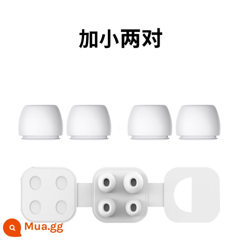 Nút tai Airpodspro Earcap silicone chính hãng Apple thế hệ thứ 3 nút tai tai nghe Airpods Pro Earmuffs - Nút tai Airpod pro1/2 chính hãng [XS] 2 đôi