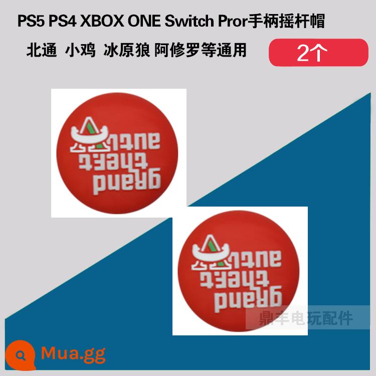 PS3PS4XBOX360/MỘT tay cầm móng vuốt mèo nắp chuyển đổi pro nắp đính đá bảo vệ nắp đính đá silicone - GTA xanh Đỏ