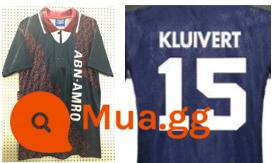 A.ja S-XXL 1994-95 áo đấu thứ ba sân khách cổ điển - đi: KLUIVERT #15