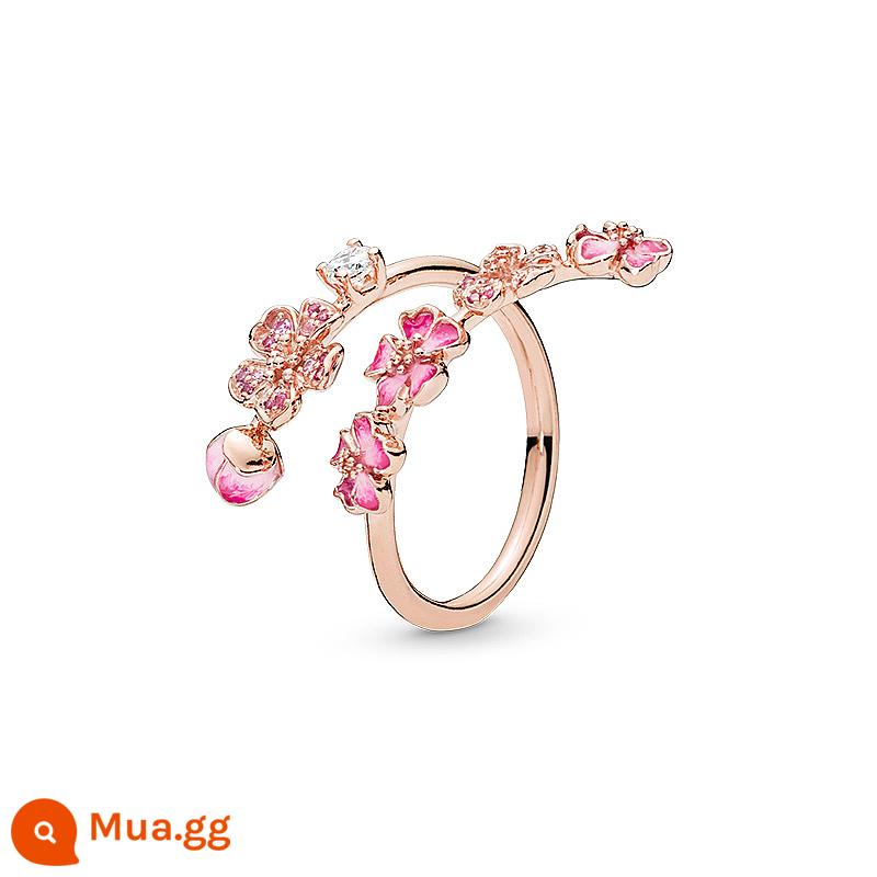 Pandora Pandora Rose Ring 188088NCCMX Phong cách dân tộc Khí chất cổ xưa Quà tặng năm mới SF Express - 48mm