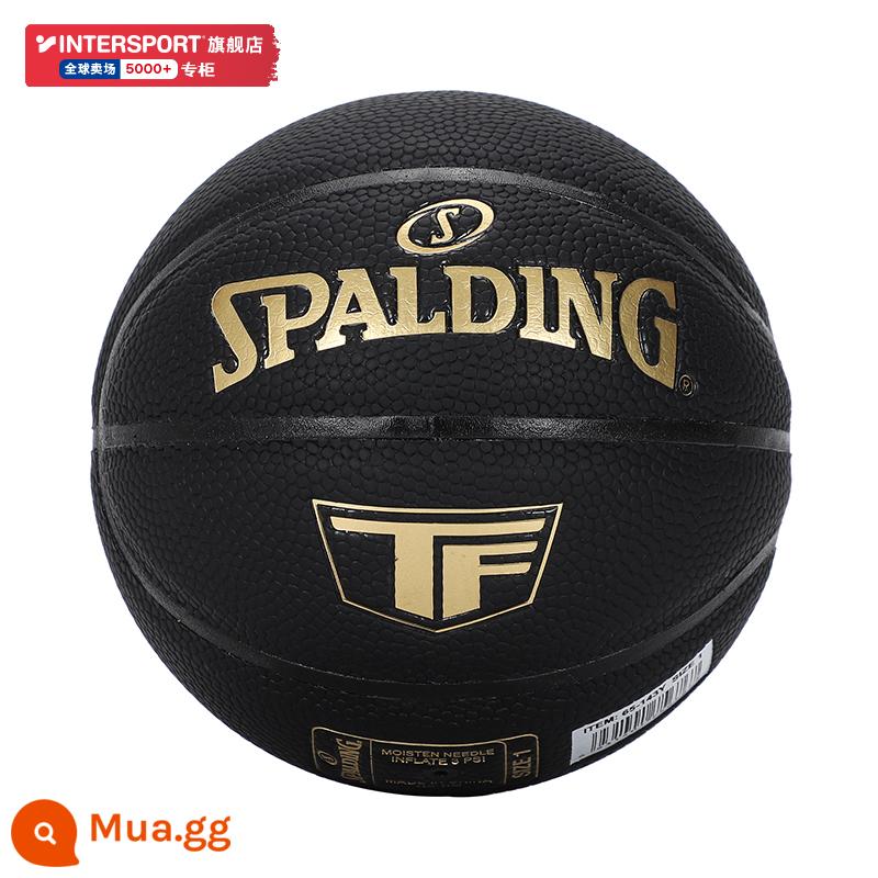 Spalding Chính Hãng Số 1 Bóng Rổ Nhỏ Đồ Chơi Trẻ Em Mô Hình Mini Để Bàn Trang Trí Sáng Tạo 65-146Y - Bóng rổ nhỏ số 1 vàng đen/chất liệu PU/65-143Y