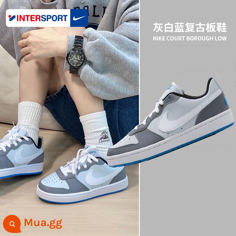 Giày thể thao Nike Nike nữ 2024 mùa xuân mới giày thể thao màu hồng COURT giày thể thao thông thường DV5456 - DV5456-019/trắng nhạt