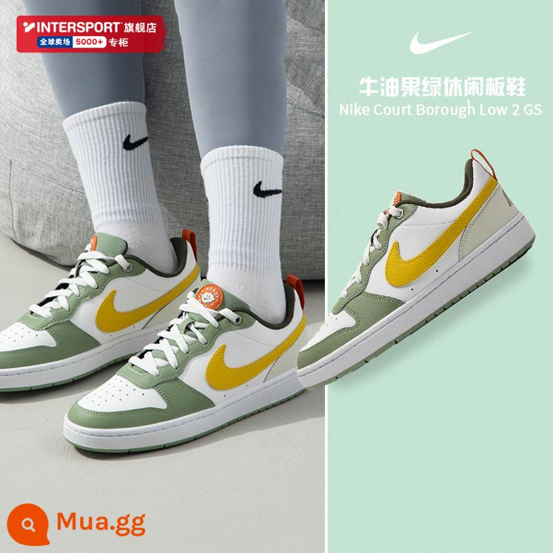 Giày thể thao Nike Nike nữ 2024 mùa xuân mới giày thể thao màu hồng COURT giày thể thao thông thường DV5456 - FV3648-171/bơ xanh