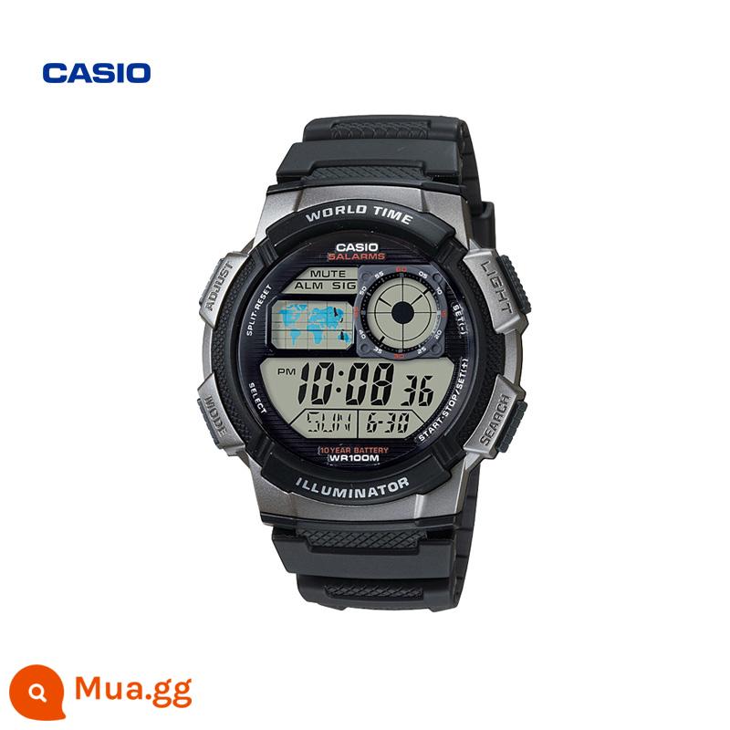 Cửa hàng hàng đầu của CASIO AE-1000W xu hướng thể thao không thấm nước thời trang đồng hồ nam trang web chính thức chính thức chính hãng - AE-1000W-1BVDF