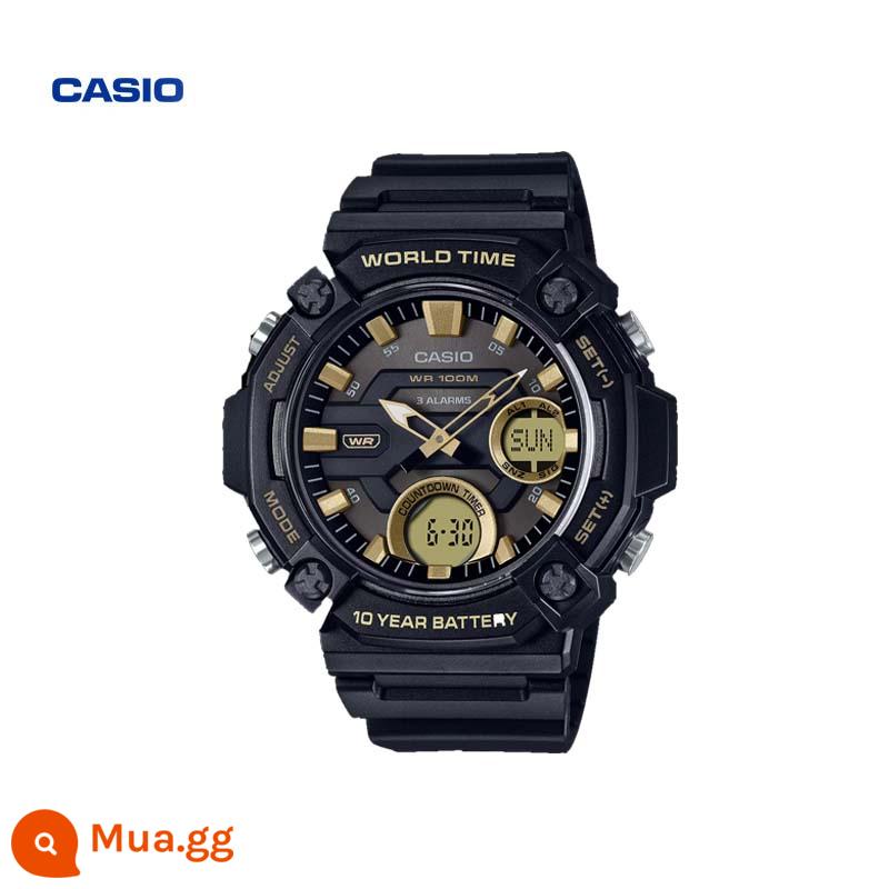 CASIO ở nước ngoài Cửa hàng Flagship AEQ-110 Đồng hồ đôi thể thao thông thường dành cho sinh viên Trang web chính thức của nam Chính hãng - AEQ-120W-9AVDF [Liên hệ bộ phận chăm sóc khách hàng để nhận 348 nhân dân tệ]