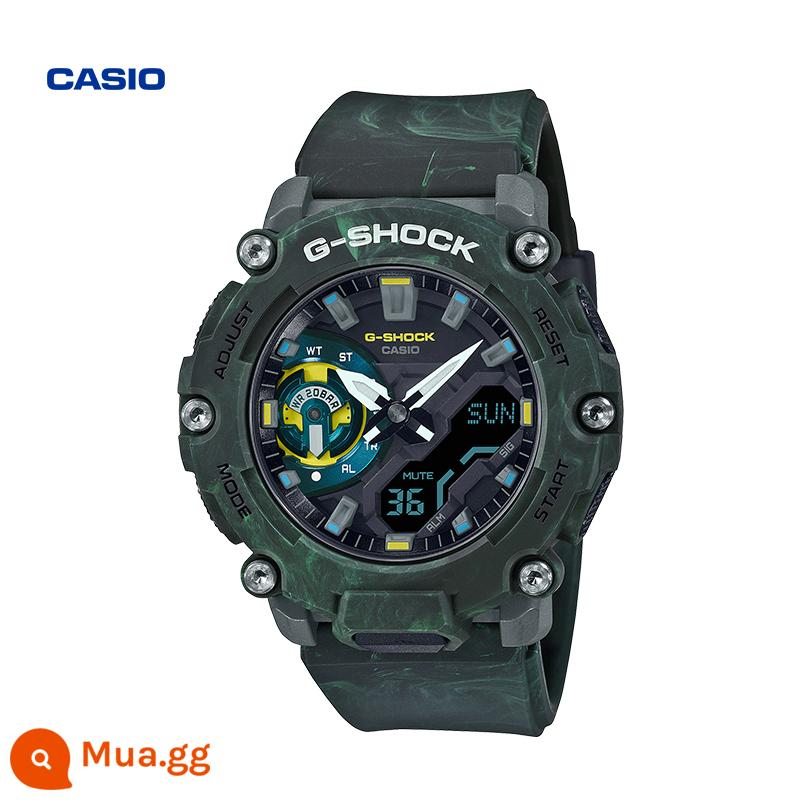 [Wang Hedi Same Style] Đồng hồ đeo tay điện tử Khu rừng bí ẩn GA-2100FR của CASIO dành cho nam và nữ - GA-2200MFR-3ADR