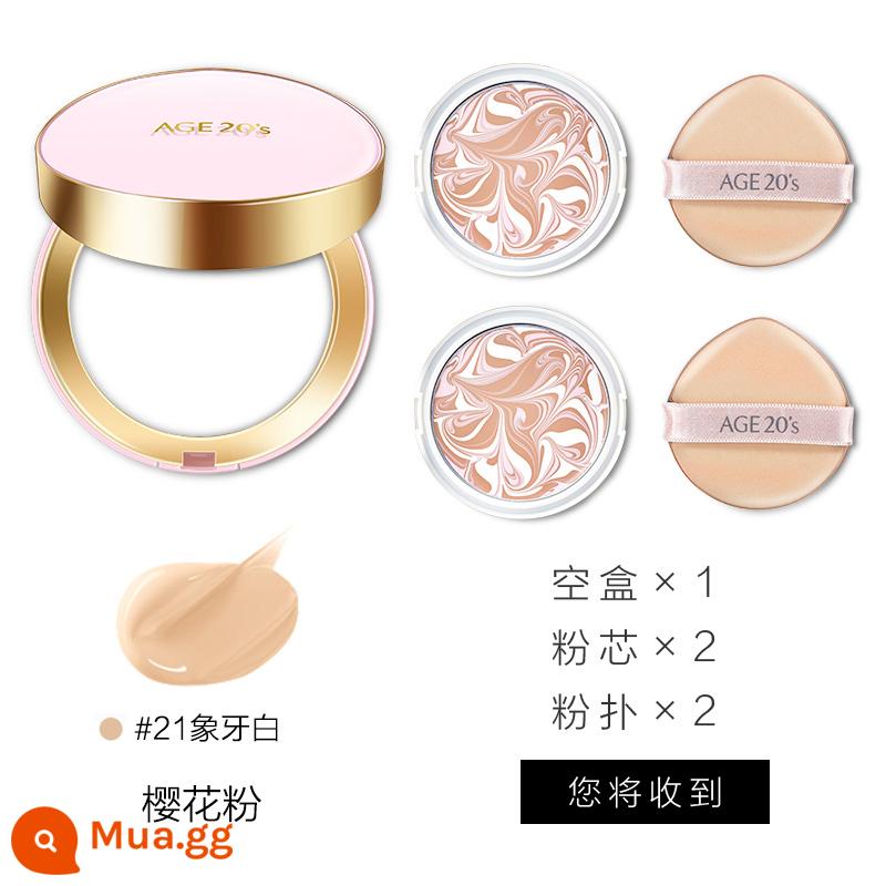 Aekyung air cushion bb cream flagship store chính thức flagship che khuyết điểm dưỡng ẩm kiểm soát dầu lâu dài cho da khô nền nữ age20s - Hộp Phấn Hoa Ba Salad #21