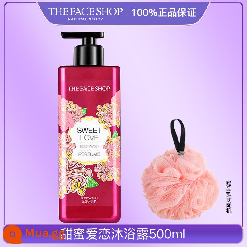 Sữa Tắm Feishi Shop Hương Nước Hoa Lưu Lại 72 Giờ - Sữa Tắm Sweet Love 500ml [Đỏ]