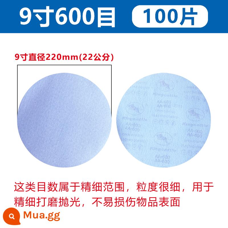 Tầm Ma Đổ Xô Giấy Nhám Xe Đánh Bóng 4 Inch 5 Inch Đánh Bóng Khô Máy Mài Tự Đĩa Gỗ Treo Tường Đồ Nội Thất - Màu