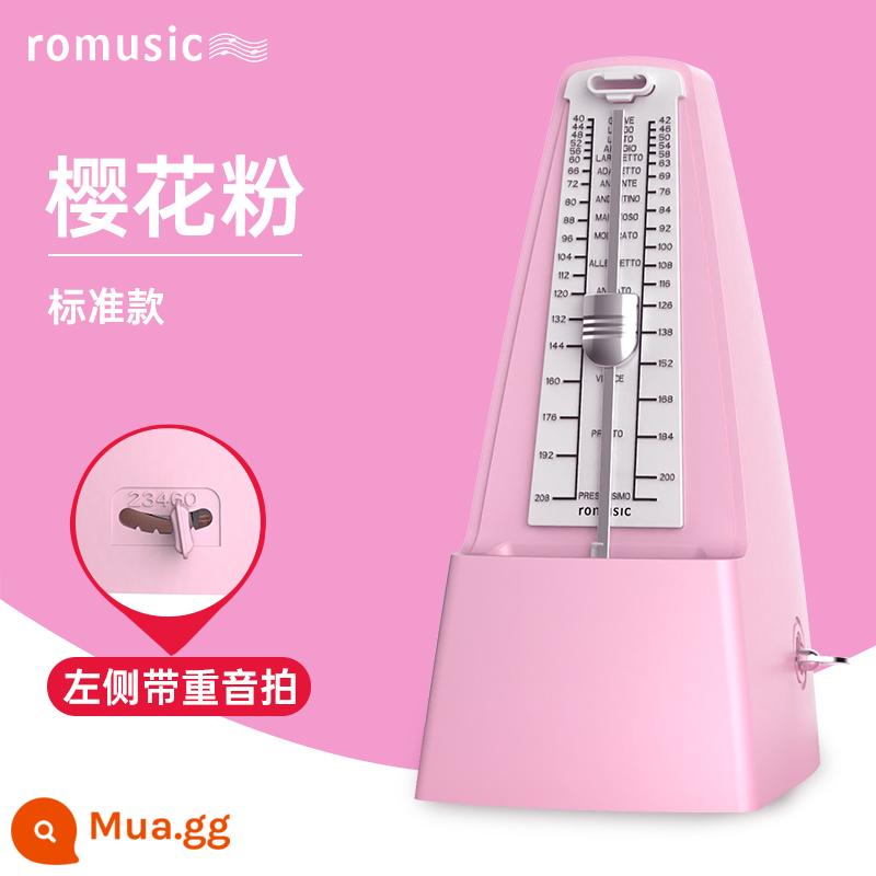 Romusic Cơ Máy Nhịp Piano Kiểm Tra Đặc Biệt Đàn Guitar Guzheng Vĩ Cầm Bầu Bầu Nhịp Điệu Đa Năng - Bề mặt bóng như bột R350