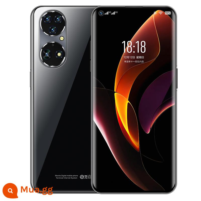 Mới i13Pro max đầy đủ Netcom 5g thông minh chính thức xác thực 12g + bộ nhớ 512G chơi game toàn màn hình sạc nhanh - 7.9 inch Allbox X50 Magic Night Black 16G đang chạy