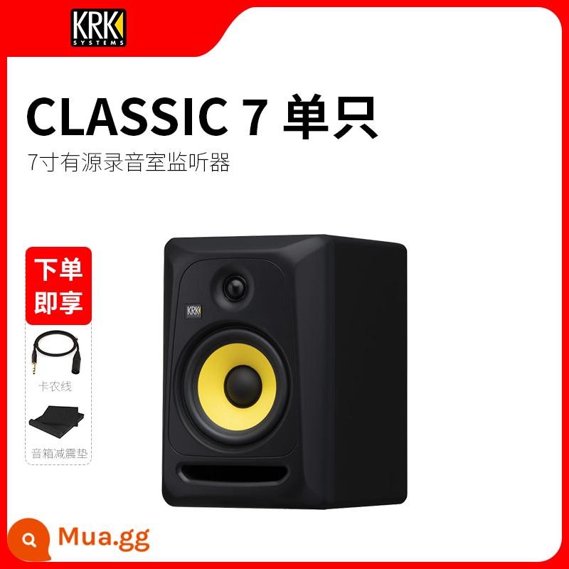 Loa KRK Rokit5 7 8 10 RP5 6 8G3 G4 inch loa màn hình hoạt động chuyên nghiệp âm thanh DJ - Bao gồm cáp và thảm đơn 7 inch CL7G3