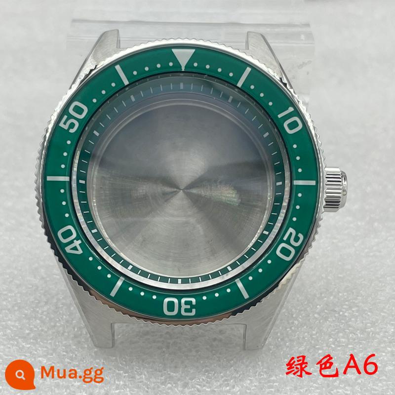 Seiko chất lượng sbdc053 trường hợp sửa đổi Yuanzu nhỏ sapphire gương đôi đồng hồ lặn sửa đổi chuyên nghiệp - Xanh A6