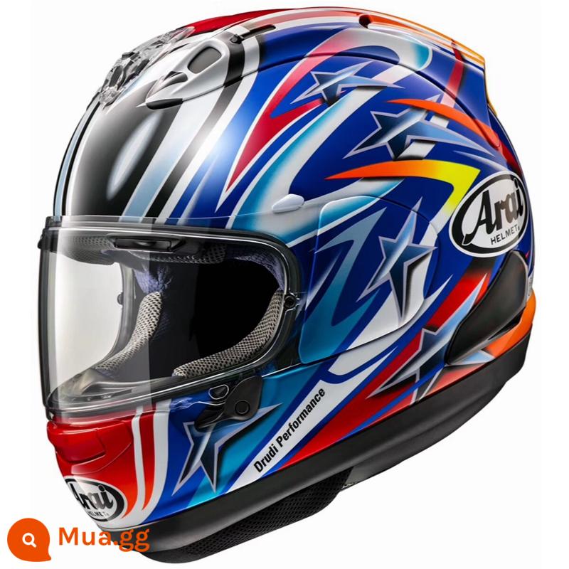 ARAI Nhập Khẩu Nhật Bản Đầu Máy Mũ Bảo Hiểm RX7X Đi GP Theo Dõi Người Chơi Full Mũ Bảo Hiểm Full Cover Đánh Thức Sư Tử - 03 đôi mắt to