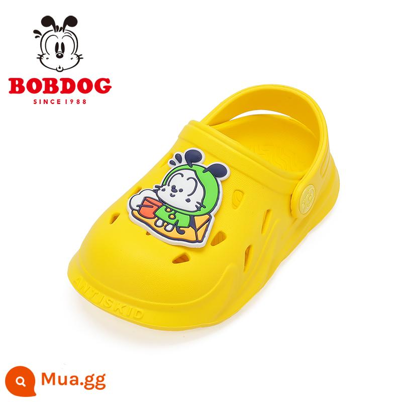 Cửa hàng hàng đầu Bob Dou chính thức hàng đầu giày trẻ em giày bé trai thương hiệu giải phóng mặt bằng chống trượt mùa thu bé trai và giày thể thao trẻ em - BE20212 màu vàng