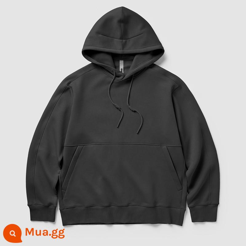 Bananai 501S Hoodie Nam Rời Dài Tay Linh Hoạt Hình Thân Thiện Với Làn Da Thoáng Khí Mùa Thu Nam Cao Cấp - đen