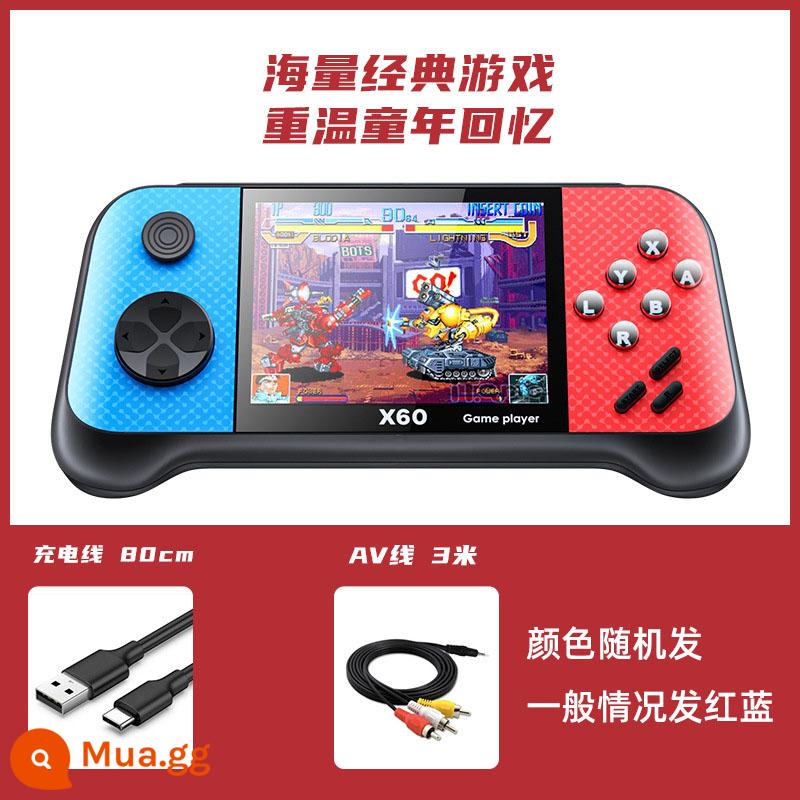 Tay Cầm Chơi Game Di Động PSP Cầm Tay Hoài Cổ Phiên Bản Cổ Điển Arcade Trẻ Em Đồ Chơi Giáo Dục Quà Tặng Sinh Nhật Sạc - 3,5 inch hỗ trợ khoảng 5000 game King of Fighters