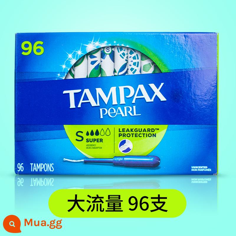 Băng vệ sinh dạng ống thông Tampax Danbisi có dòng chảy lớn Khăn ăn bình thường có tích hợp 96 miếng - Dòng chảy lớn 96 miếng