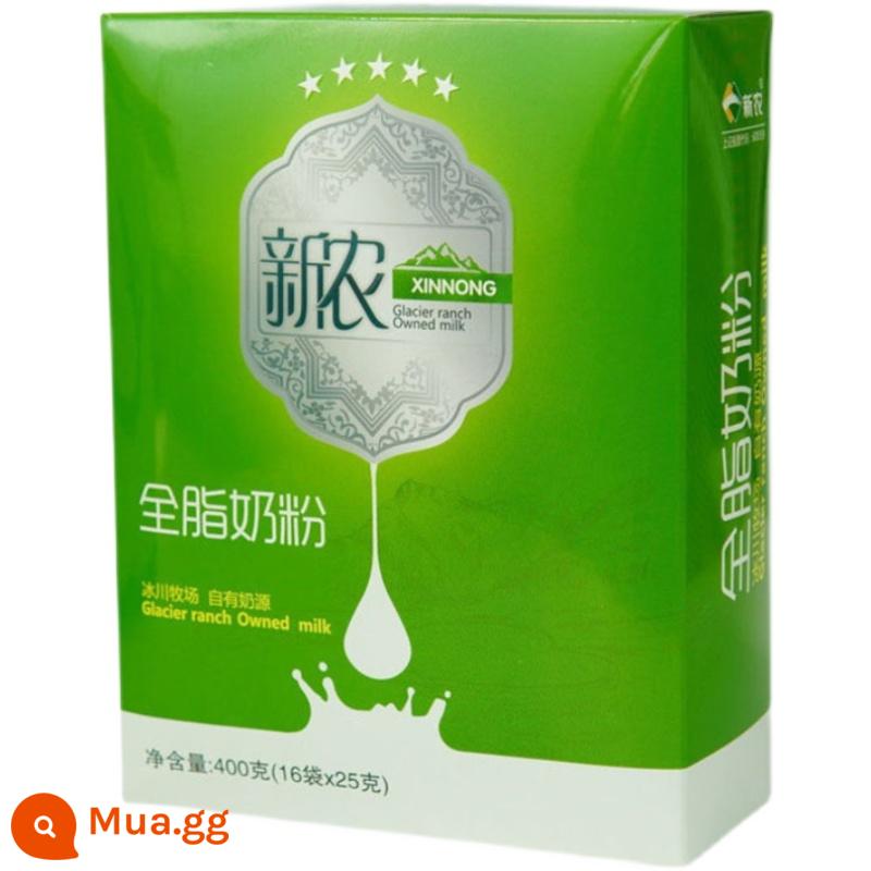 1000g sữa bột Xinnong sữa bột nguyên chất không chất phụ gia sữa bột nguyên chất học sinh trung niên và người già sữa bột ăn sáng dinh dưỡng - 400g đóng gói riêng lẻ*1 hộp