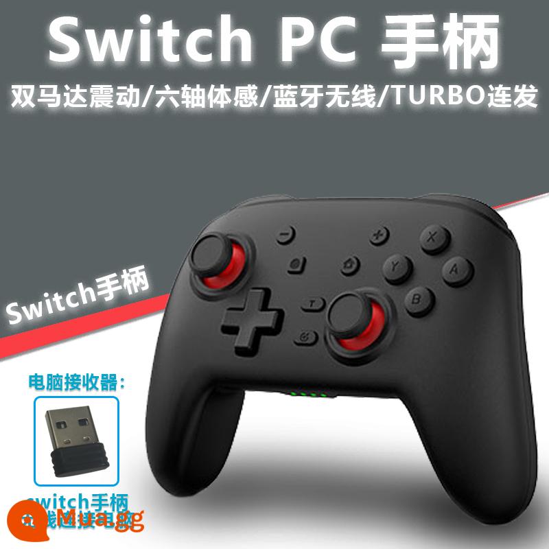 tay cầm chuyển đổi pro nintendo ns không dây somatosensory đánh thức macro chương trình thiết kế rung tay cầm trò chơi phiên bản máy tính pc hơi nước vương quốc nước mắt trong nước lite oled đôi hàng tay cầm PS4 - Đen [Cảm giác cơ thể/Rung động/Lập trình macro/Máy tính]+Bộ thu máy tính