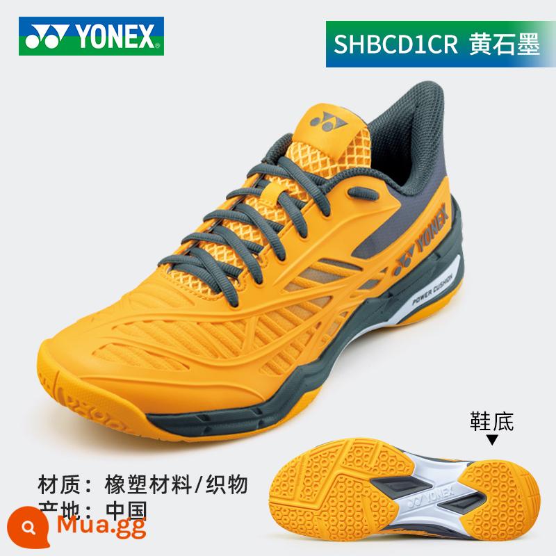 2022 Mới YONEX Giày Cầu Lông Yonex Nam Nữ Huấn Luyện Chuyên Nghiệp Giày Thể Thao Siêu Nhẹ YY Giày Thể Thao - SHBCD1EX màu vàng than chì (mẫu mới nguyên chiếc) giá đặc biệt