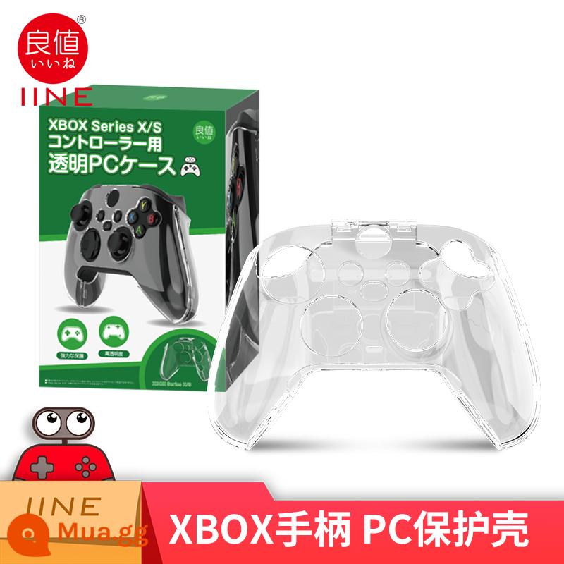 Ajitomo Mới Xbox Series X/S Tay Cầm Bảo Vệ Vỏ Silicon Pha Lê Vỏ Bảo Vệ Bộ Điều Khiển Túi Bảo Quản - Vỏ bảo vệ/hộp cứng bằng pha lê trong suốt dành cho bộ điều khiển Xbox có giá trị tốt