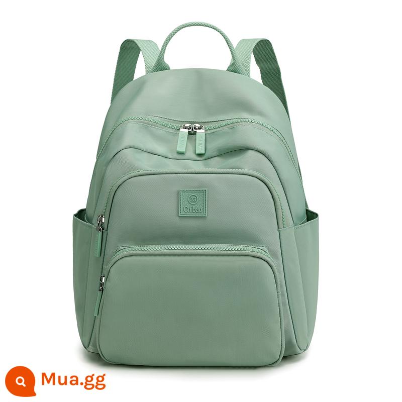 Ba Lô Nữ 2022 Xu Hướng Mới Cổ Vải Oxford Thời Trang Schoolbag Du Lịch Ba Lô Nhỏ Túi Sinh Viên Đại Học - màu xanh lợt