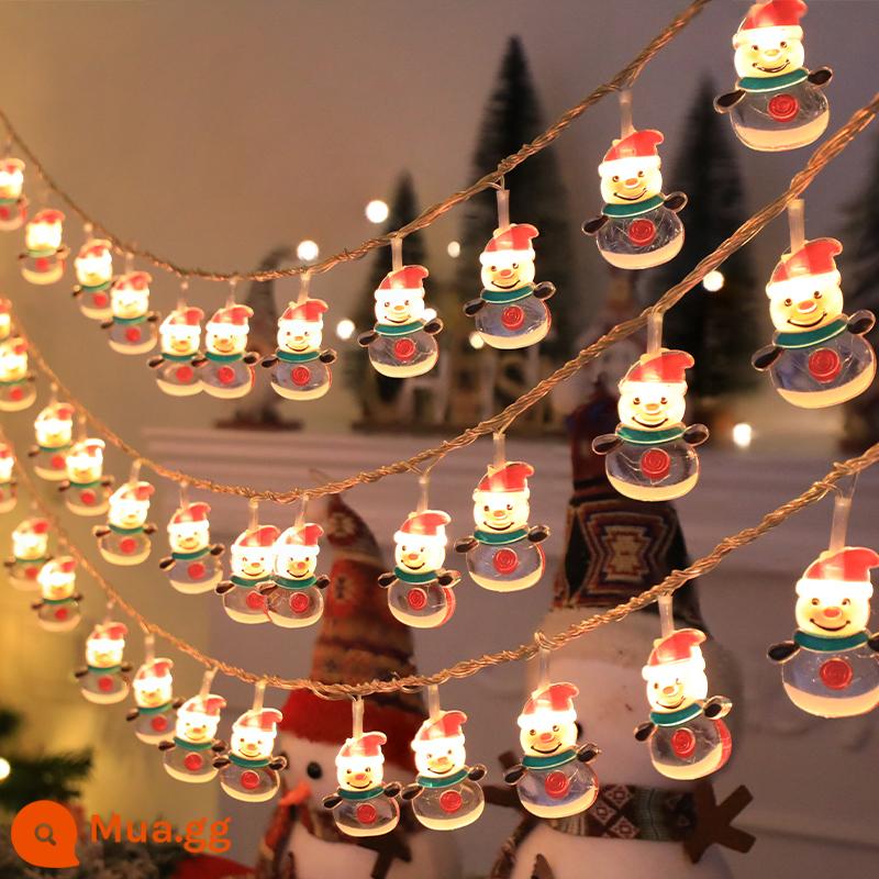 Đèn lồng Giáng sinh, người tuyết, ông già, đồ trang trí cây thông Noel, đèn ngôi sao, đèn trang trí, bố trí cảnh cửa sổ cửa hàng - Bức tranh [người tuyết]