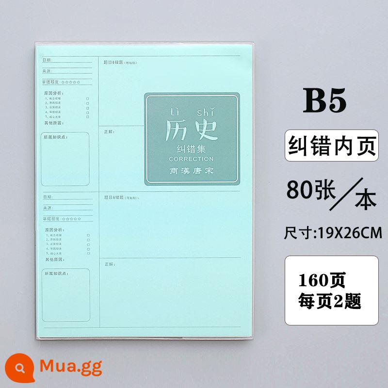 Bộ nhựa 16k câu hỏi sai sửa lỗi này toán tiếng anh trọn bộ học sinh THCS trường THPT chuyên câu hỏi sai hoàn thiện vở - Lịch sử (160 trang/80 ảnh)