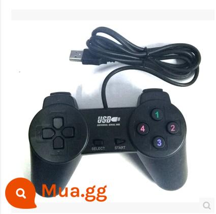 Gamepad máy tính USB có dây đơn đôi đỏ trắng máy FC arcade Contra King of Fighters Gohan Chick - 1 tay cầm đơn