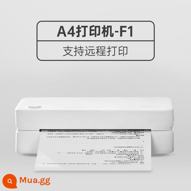 Máy in không mực F1 A4 丨 giúp bài tập meo meo máy văn phòng tại nhà làm việc máy in nhiệt a4 f1 WiFi không dây di động in từ xa mini bluetooth lỗi máy in hoàn thiện - Phiên bản remote siêu rõ F1 (điện thoại + máy tính + ngân hàng câu hỏi)