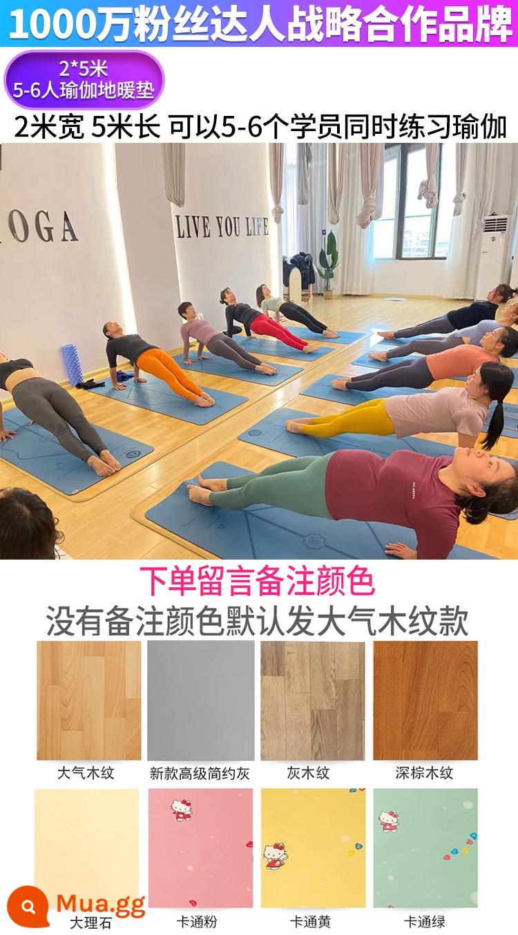 Thảm Tập Yoga Sàn Sưởi Ấm Hàn Quốc Graphene Carbon Tinh Thể Địa Nhiệt Điện Plus Làm Nóng Thảm Tập Yoga Thảm Nhà - Thảm sưởi sàn yoga graphene dành cho 5-6 người 2 * 5 mét