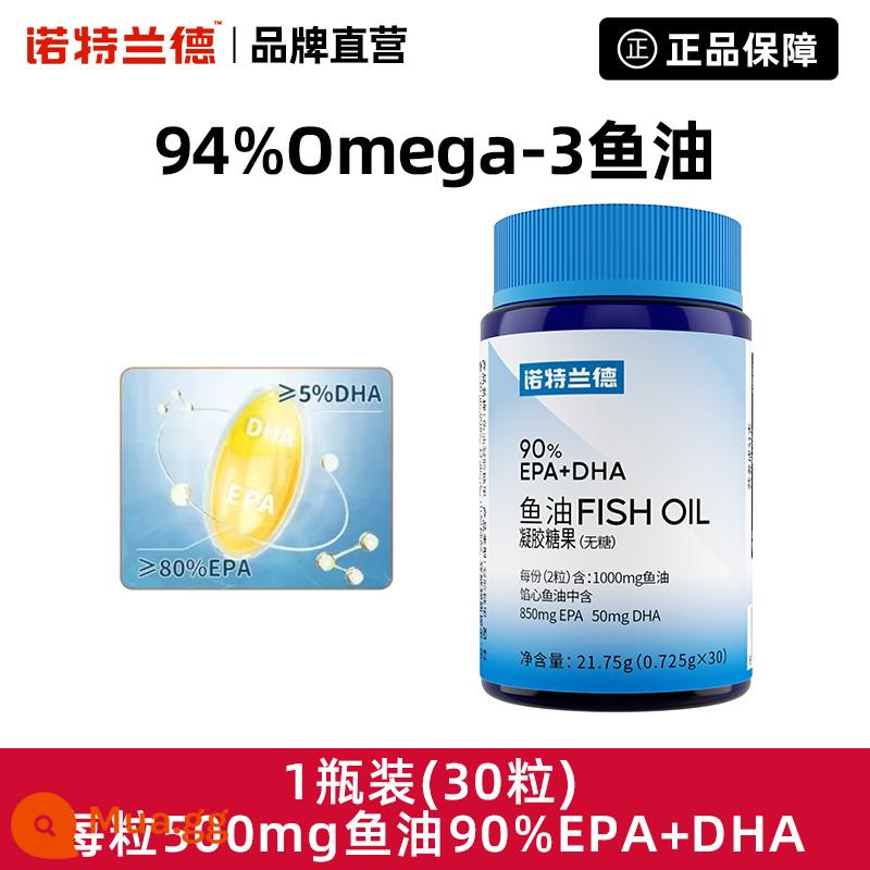 Dầu cá Nordland Omega 3EPA + DHAomega3 dầu cá omega3 thể dục không đường biển sâu - Hồng