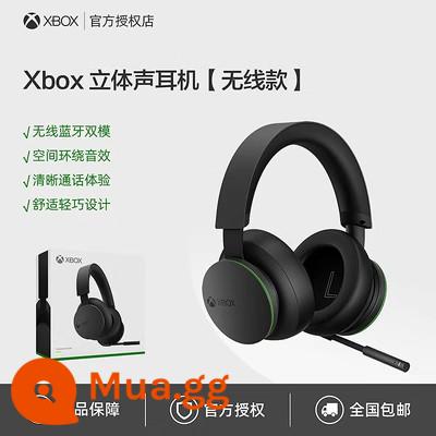 XBOX Series X S Microsoft National Bank Tai nghe Bluetooth chơi game không dây PC Tai nghe máy tính Micrô giảm tiếng ồn - Tai nghe không dây Bluetooth của Ngân hàng Quốc gia màu đen