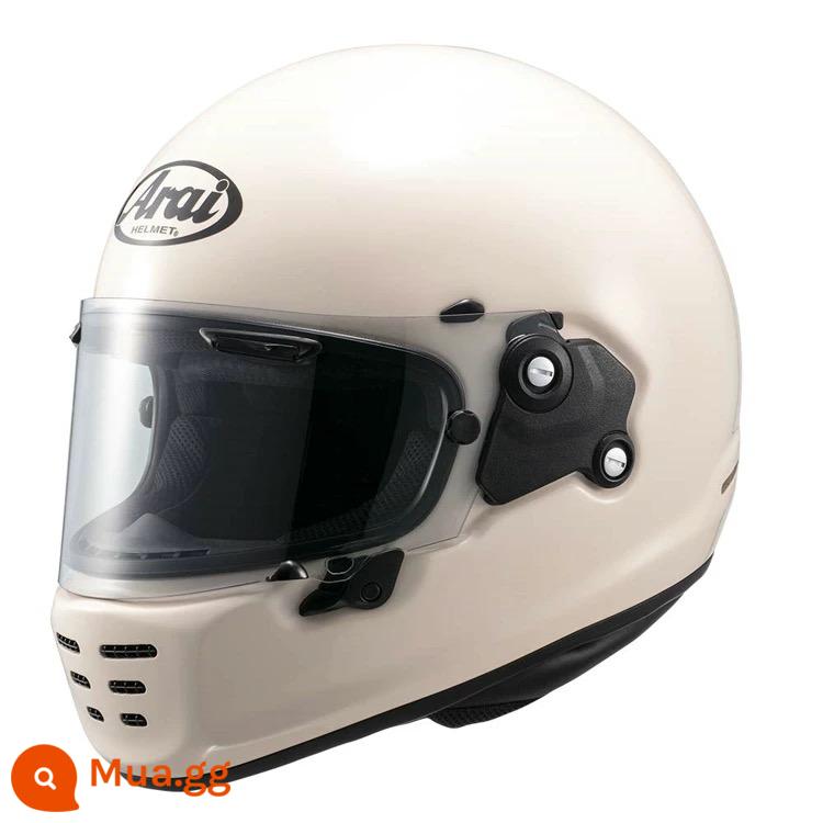 ARAI RAPIDE-NEO Retro Hành Trình Harley Latte Giá Rẻ Leo Đầu Máy Đầu Máy Full Mũ Bảo Hiểm Mũ Bảo Hiểm - màu trắng sữa