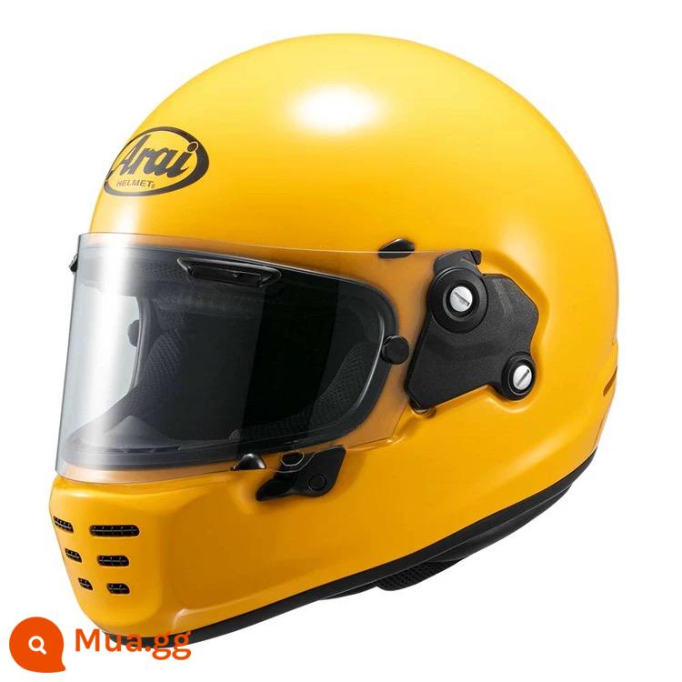 ARAI RAPIDE-NEO Retro Hành Trình Harley Latte Giá Rẻ Leo Đầu Máy Đầu Máy Full Mũ Bảo Hiểm Mũ Bảo Hiểm - màu vàng