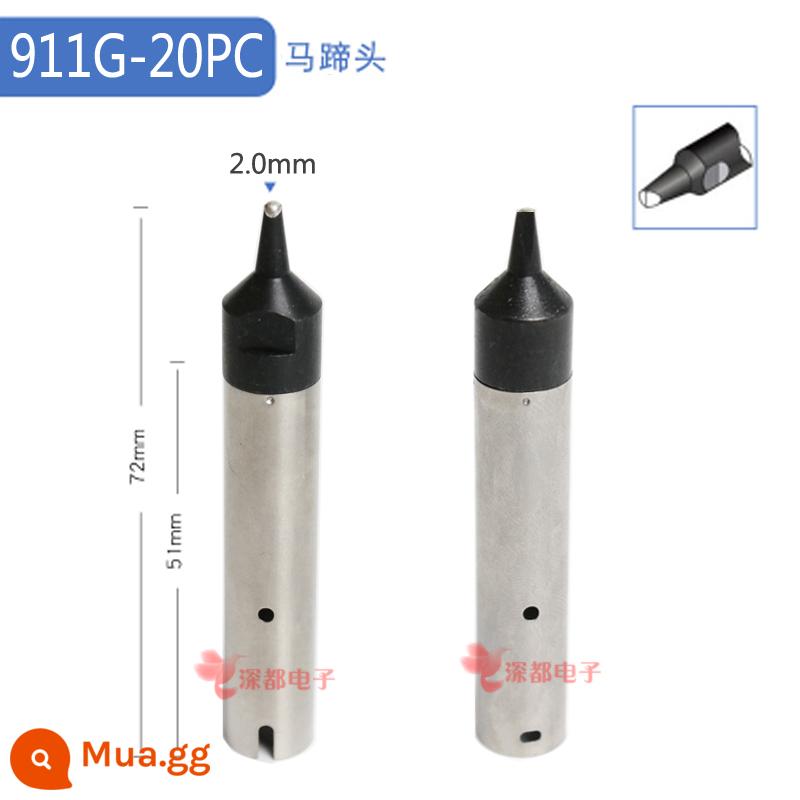 911G mỏ hàn đầu máy hàn tự động 16DV 30DV1 20DV2 40 PC móng ngựa USB robot Một đầu nam - 911G-20PC