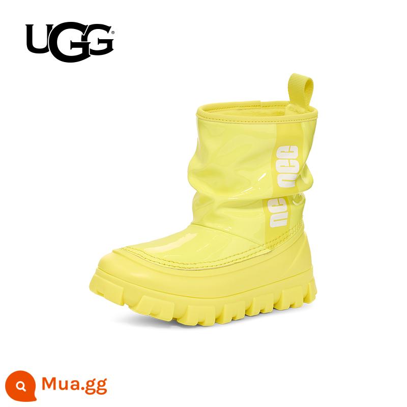 Giày trẻ em UGG, bốt đi tuyết trẻ em, bốt cổ ngắn đế dày chống thấm dopamine thời trang cho trẻ em 1143697 - PRF màu vàng lê