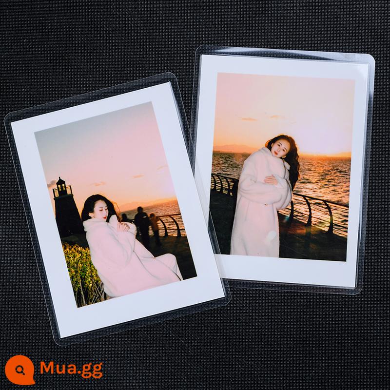 Rửa ảnh miễn phí vận chuyển Polaroid hiệu ứng rửa ảnh in ấn điện thoại di động ảnh rửa ảnh sấy phong cách in ấn - 2 miếng [In HD + dán nhựa].