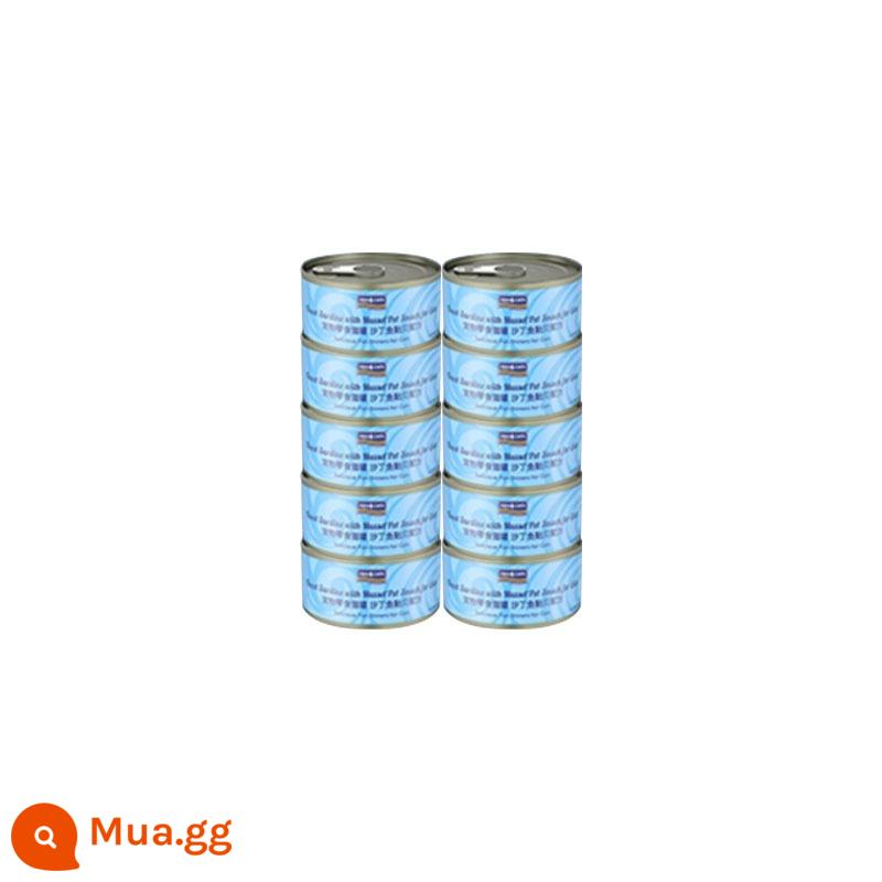 Thức ăn đóng hộp cho mèo lon 10 lon fish4cats Ocean Star mèo con mèo trưởng thành snack nhập khẩu 70g nhiều hương vị - 10 lon (cá mòi và trai)