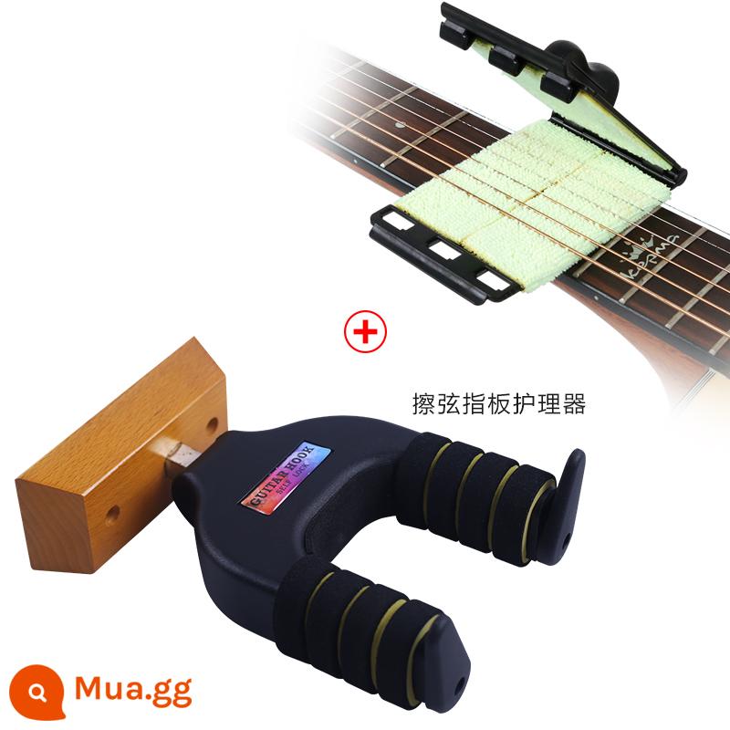 Đàn Guitar Móc Treo Tường Điện Gỗ Đàn Guitar Khóa Tự Động Móc Treo Đàn Piano Treo Tường Nhà Vị Trí Cố Định Chân Đế - Chăm sóc móc + dây đàn guitar