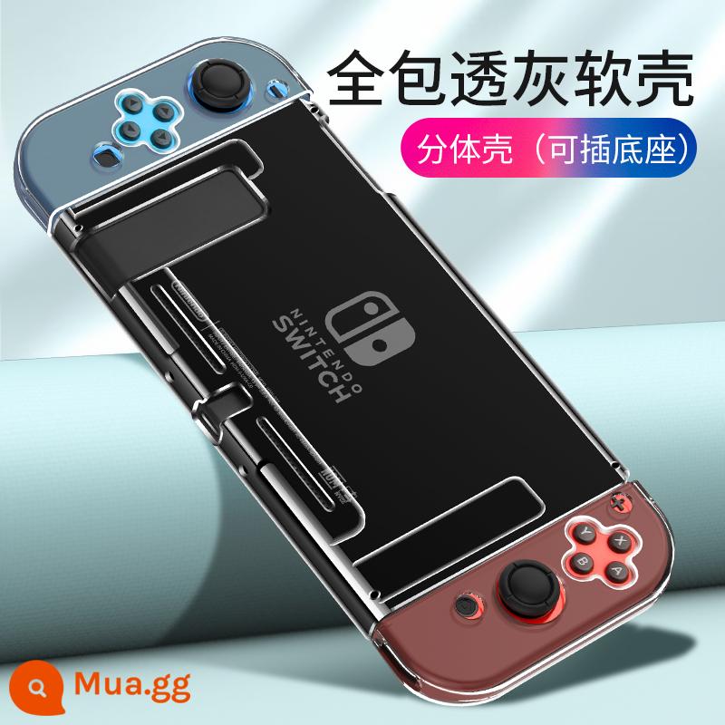 Vỏ bảo vệ Nintendo Switch Lite Vỏ mờ bao gồm tất cả Vỏ màu nsl Vỏ cứng trong suốt Vỏ silicon Switcholed ns Vỏ silicon mềm siêu mỏng Vỏ switchlite Phụ kiện oled - chuyển đổi màu đen trong suốt như pha lê ☆ vỏ mềm bao gồm tất cả √ màng + nắp miễn phí