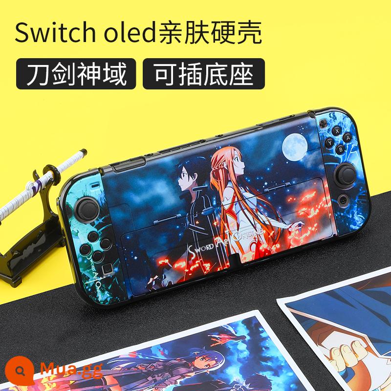 Vỏ bảo vệ Nintendo Switch Lite Vỏ mờ bao gồm tất cả Vỏ màu nsl Vỏ cứng trong suốt Vỏ silicon Switcholed ns Vỏ silicon mềm siêu mỏng Vỏ switchlite Phụ kiện oled - Switcholed Sword Art Online ☆ Vỏ cứng thân thiện với da √ Phim + mũ miễn phí