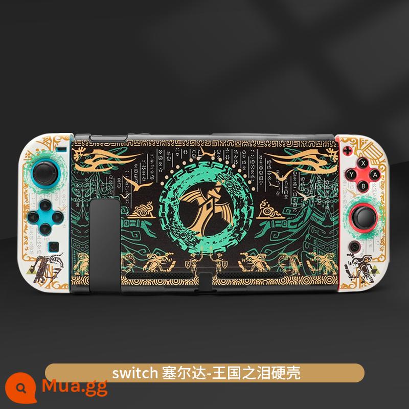 Zelda 2 Tears of the Kingdom Limited Vỏ bảo vệ Nintendo Switch Vỏ bọc tay cầm switcholed vỏ đế có thể cắm được vỏ oled hai mảnh vỏ cứng ns hộp thẻ nắp rocker phụ kiện túi lưu trữ - Hộp bảo vệ công tắc [Chủ đề Nước mắt Vương quốc] đi kèm miếng dán cường lực + nắp đậy