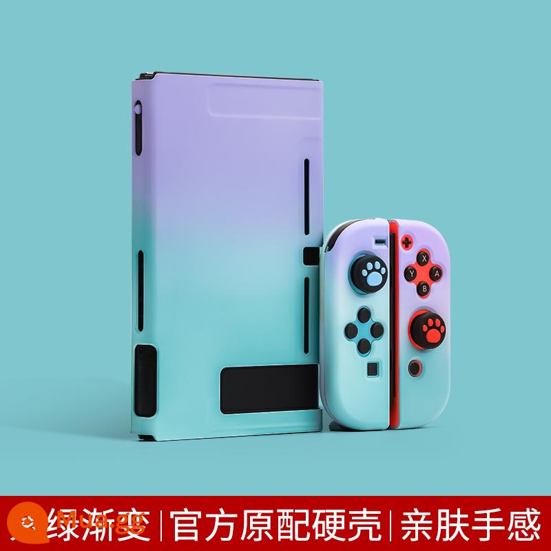 Vỏ bảo vệ Nintendo Switch Lite Vỏ mờ bao gồm tất cả Vỏ màu nsl Vỏ cứng trong suốt Vỏ silicon Switcholed ns Vỏ silicon mềm siêu mỏng Vỏ switchlite Phụ kiện oled - chuyển đổi độ dốc màu tím-xanh ☆ vỏ cứng thân thiện với da √ màng + nắp miễn phí